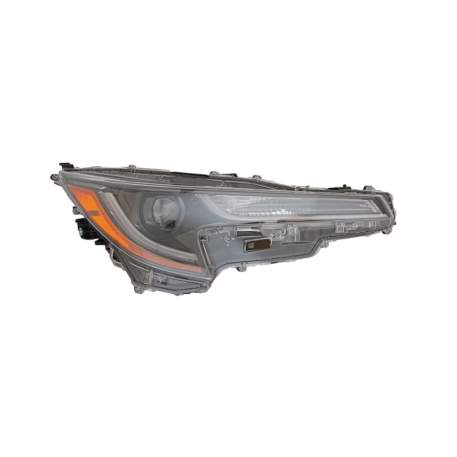 Headlight Lens Housing Left Japan Built for Toyota Corolla Sedan L LE 2020–2022