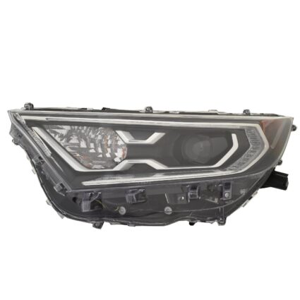 Headlight Lens Housing Left Japan Built CAPA for Toyota RAV4 Hybrid Limited Hybrid XLE Hybrid XSE Hybrid XLE Premium 2019–2021