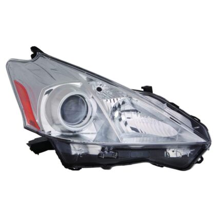 Headlight Lens Housing Right Halogen CAPA for Toyota Prius V 2012–2014