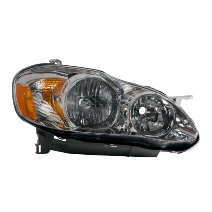 Headlight Lens Housing Right for Toyota Corolla LE CE 2005–2008