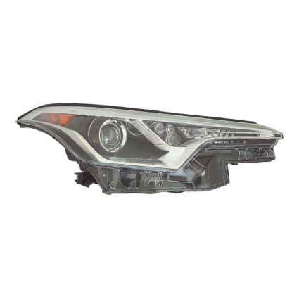 Headlight Lens Housing Right Turkey/Japan Built CAPA for Toyota C-HR 2018–2019