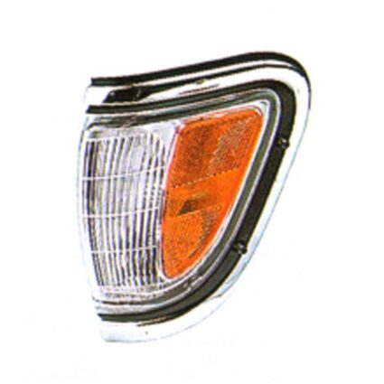 Parking Light Assembly Left Park/Marker Combo Chrome for Toyota Tacoma 1995–1997