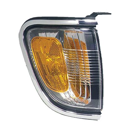 Parking Light Assembly Right Park/Marker Combo w/Chrome Bezel CAPA for Toyota Tacoma 2001–2004