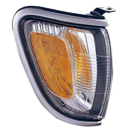Parking Light Assembly Right Park/Marker Combo w/Lunar Mist Silver Pearl Bezel (paint Code 1C8) for Toyota Tacoma 2001–2004