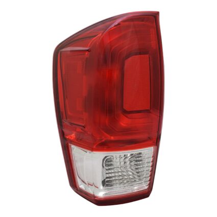 Tail Light Assembly Left Red Bezel CAPA for Toyota Tacoma SR SR5 2016–2017
