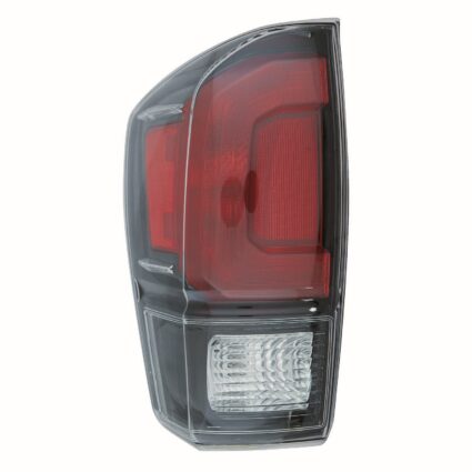 Tail Light Assembly Left w/Black Bezel for Toyota Tacoma 2017–2019