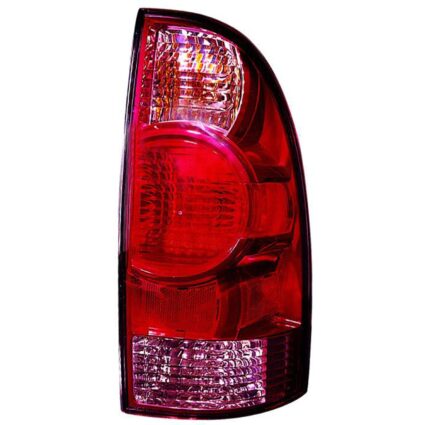 Tail Light Assembly Right Clear/Red Center Lens Standard Type CAPA for Toyota Tacoma 2005–2015