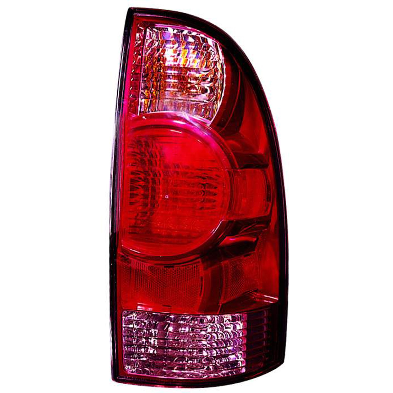 Tail Light Assembly Right Clear/Red Center Lens Standard Type CAPA for Toyota Tacoma 2005–2015