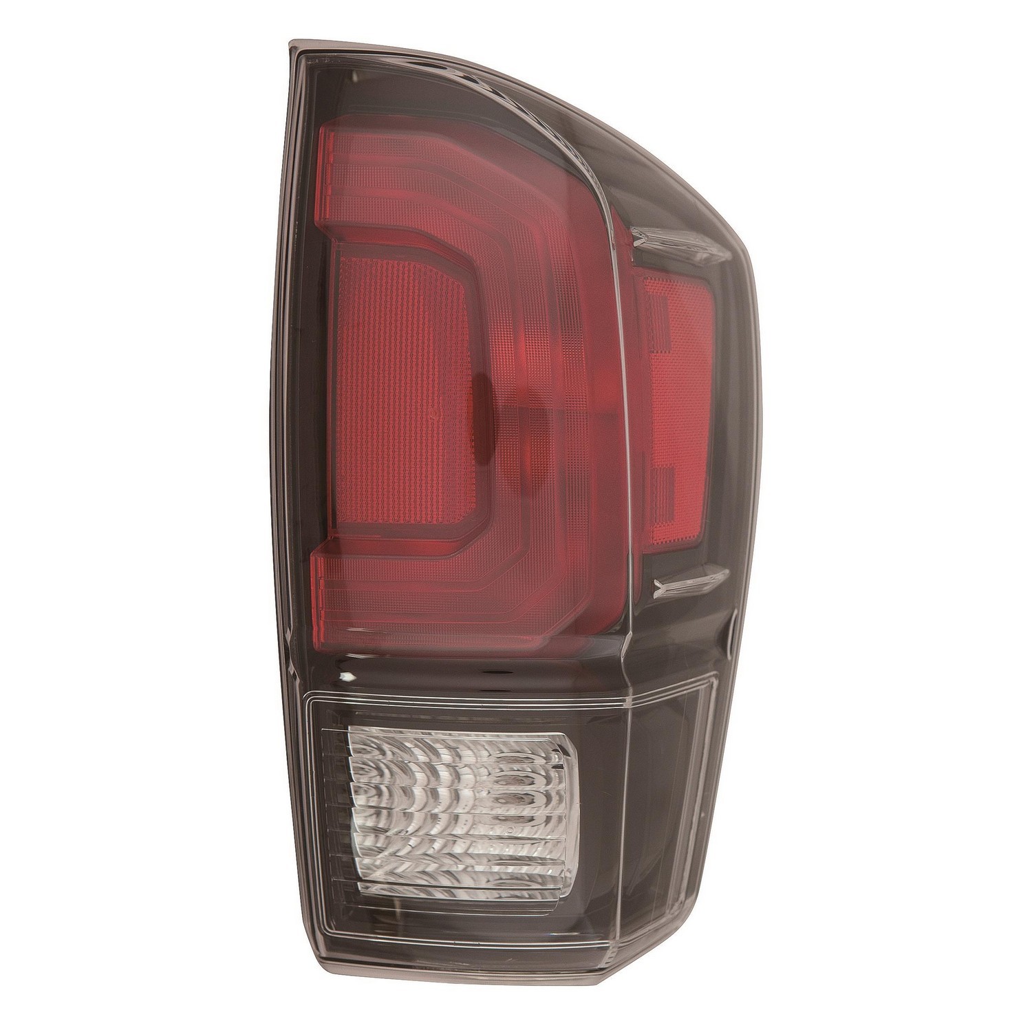 Tail Light Assembly Right w/Black Bezel for Toyota Tacoma 2017–2019