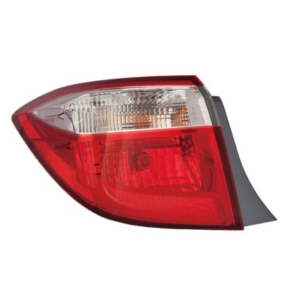 Tail Light Assembly Left Outer CAPA for Toyota Corolla 2014–2016