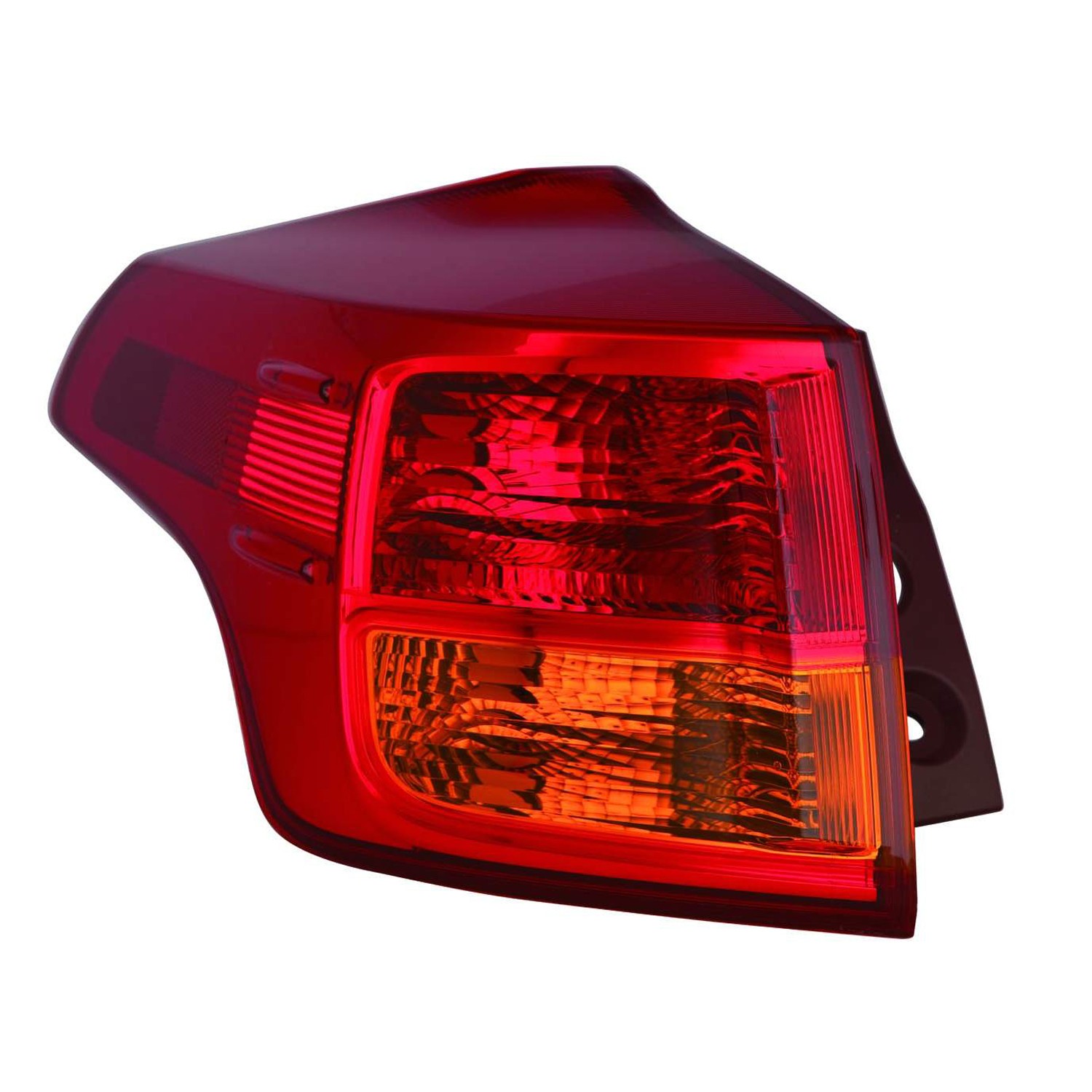 Tail Light Assembly Left Outer North America Built CAPA for Toyota RAV4 2013–2015