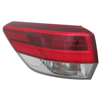 Tail Light Assembly Left Outer CAPA for Toyota Highlander 2017
