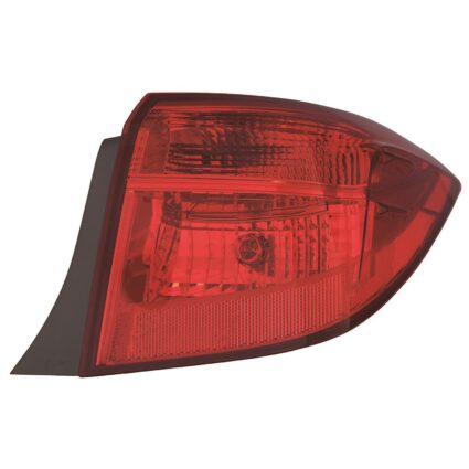 Tail Light Assembly Right Outer LED CAPA for Toyota Corolla XSE SE XLE 2017–2019