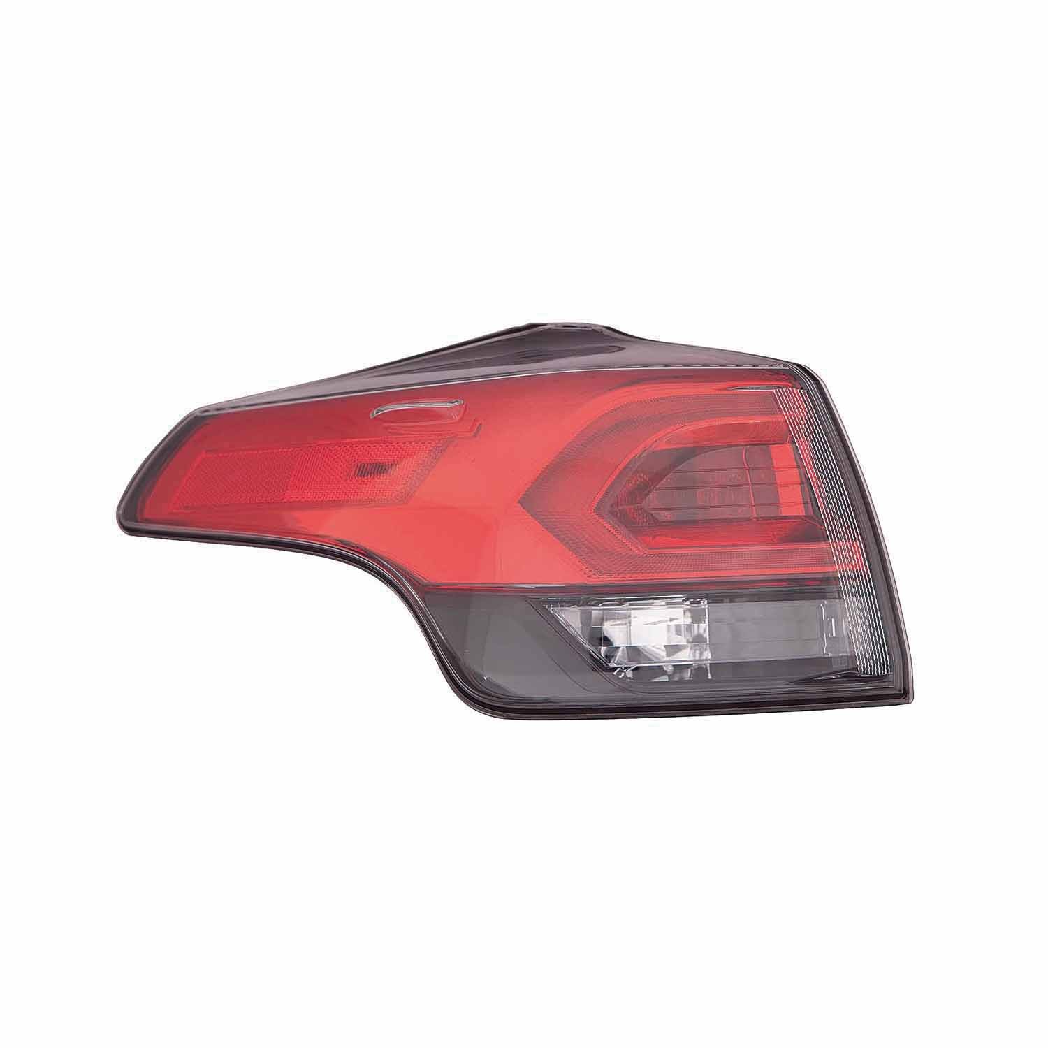 Tail Light Assembly Right Outer LED Type Includes Harness/Bulb for Toyota RAV4 Hybrid Limited Hybrid XLE Hybrid SE Hybrid LE+ 2016–2018