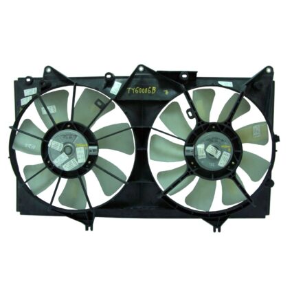Engine Cooling Fan Assembly Dual Fan Assembly w/Blades Marked 342 & 343 USA Built for Toyota Camry 2002–2006