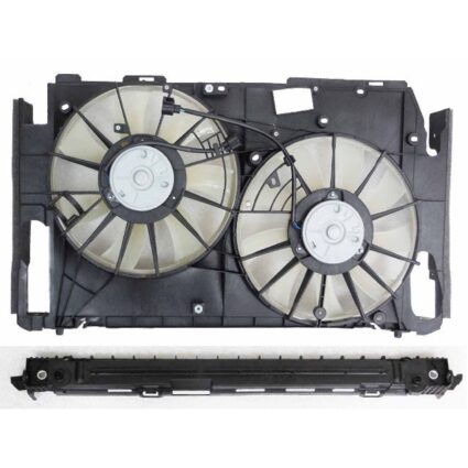 Engine Cooling Fan Assembly w/Towing Pkg Motor/Blade/Shroud Assembly Japan Built for Toyota RAV4 2009–2011
