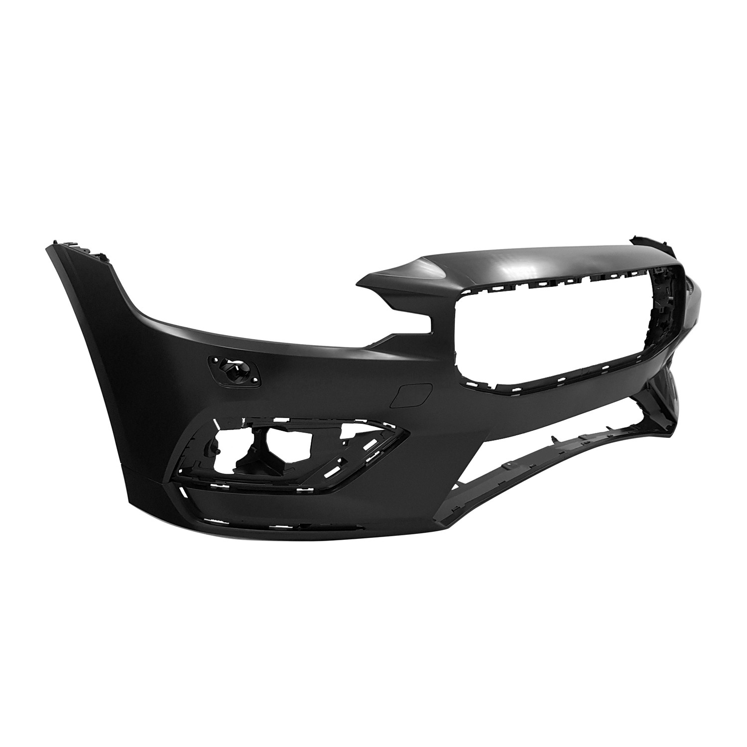 Bumper Cover Front w/Headlamp Washer w/o Parallel Park Assist Primed for Volvo S60 2019–2021