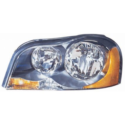 Headlight Assembly Composite Left Halogen CAPA for Volvo XC90 2003–2014
