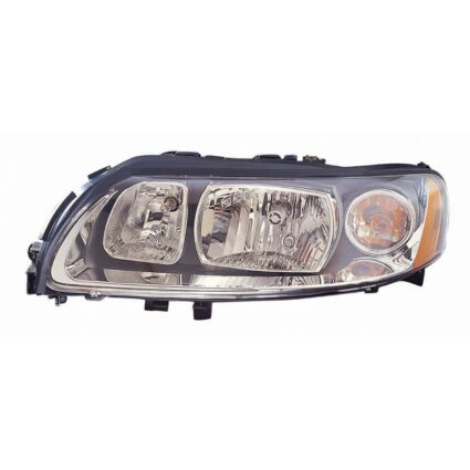 Headlight Assembly Composite Left Halogen CAPA for Volvo V70 XC70