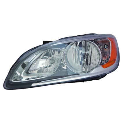 Headlight Assembly Composite Left Halogen for Volvo S60 V60