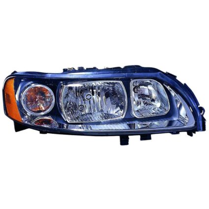 Headlight Assembly Composite Right Halogen CAPA for Volvo S60 2005–2009