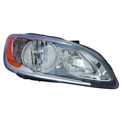 Headlight Assembly Composite Right Halogen for Volvo S60 V60