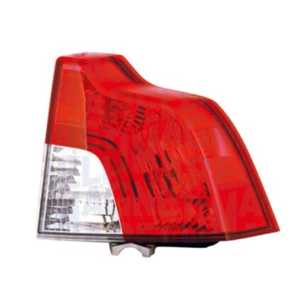 Tail Light Housing Right w/o Rear Fog Lamp Includes Lens for Volvo S40 2008–2011