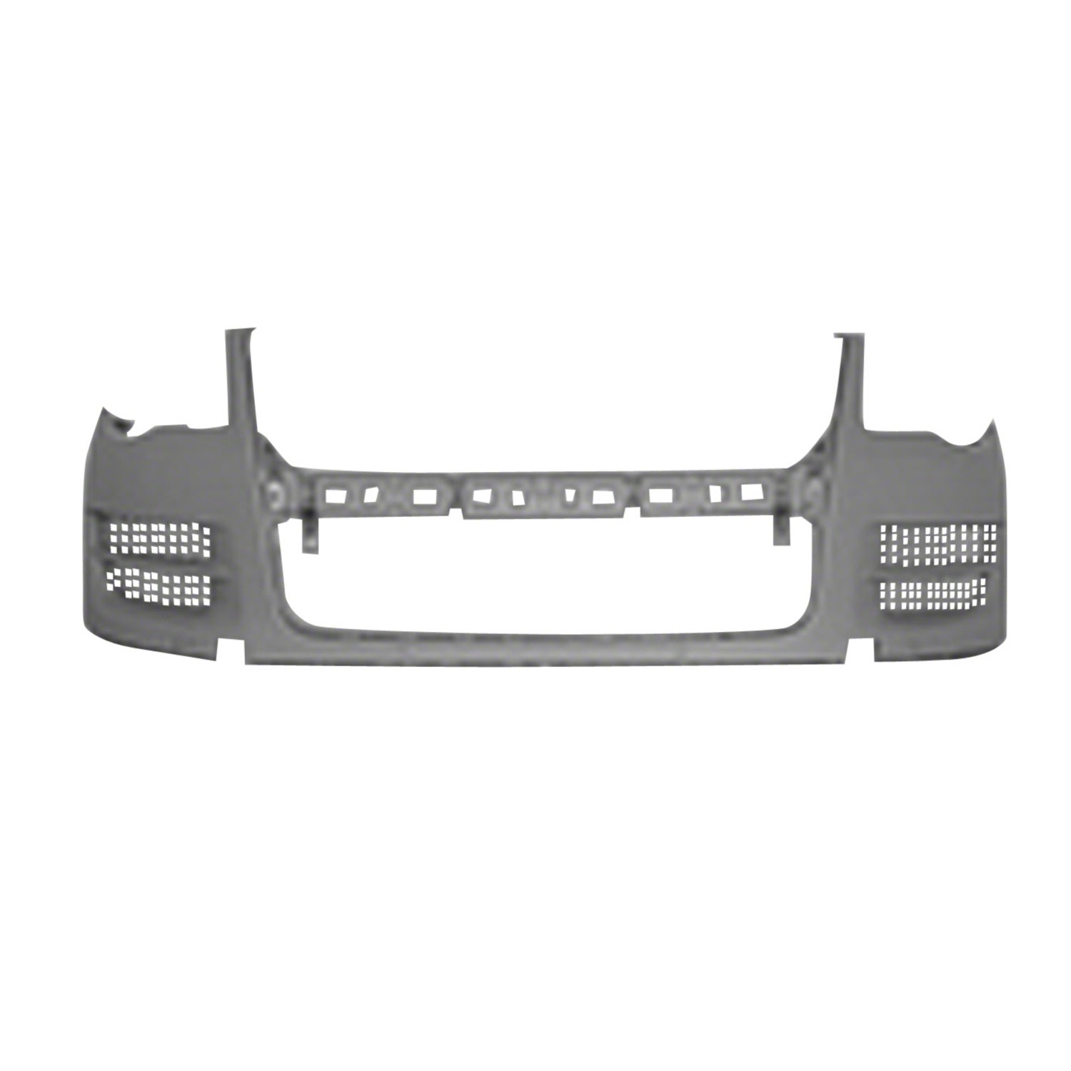 Bumper Cover Front w/o Headlamp Washer w/Parking Sensors for Volkswagen Touareg 2008–2010