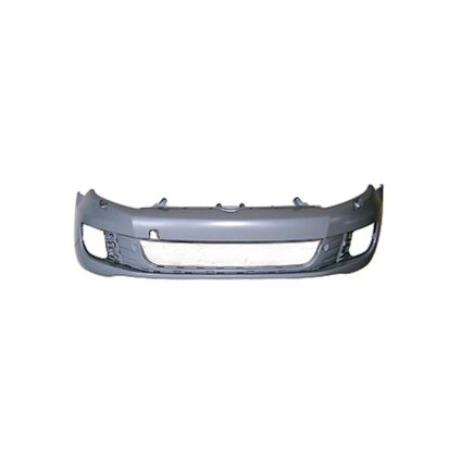 Bumper Cover Front w/Side Repeater Lamps w/Side Signal Lamp w/Headlamp Washer w/o Parking Assist Primed for Volkswagen Golf GTI