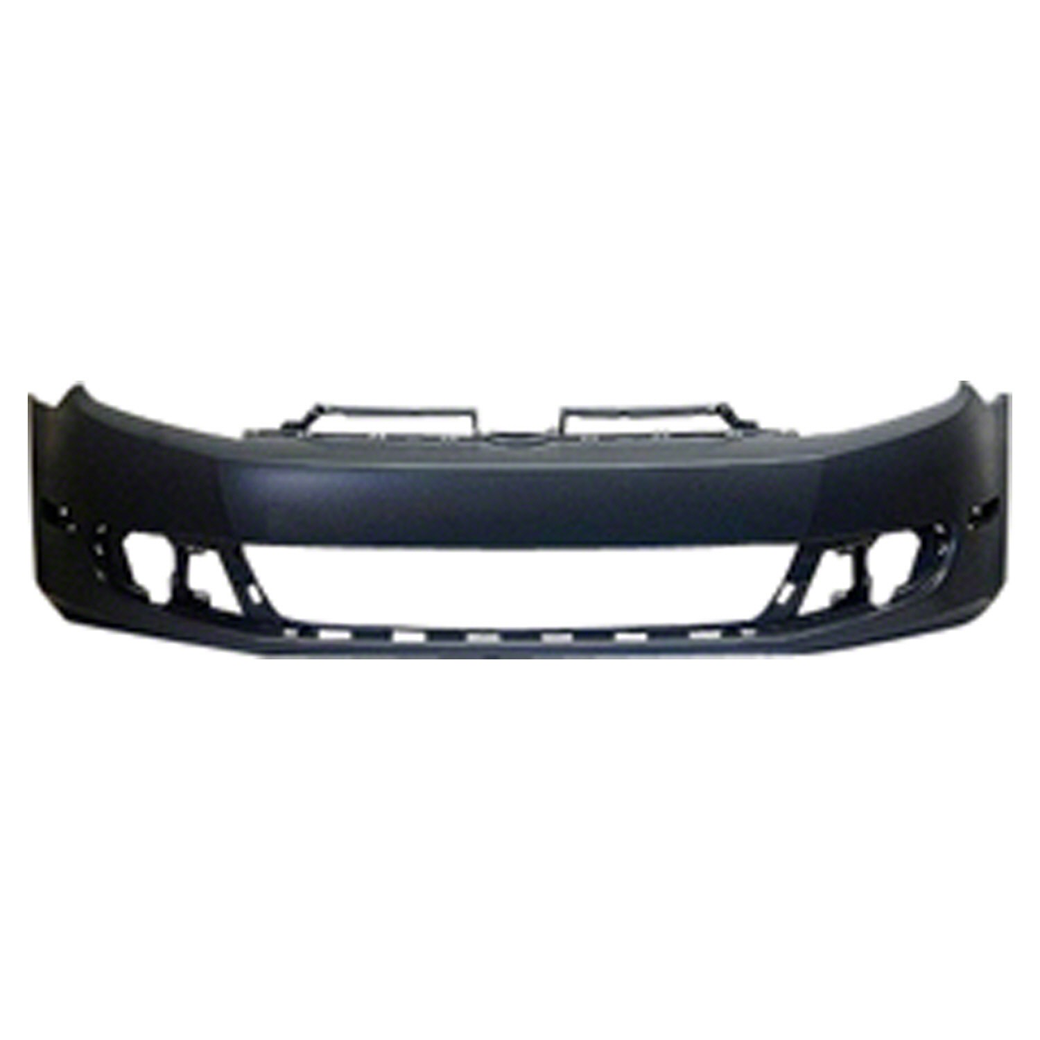 Bumper Cover Front w/o Headlamp Washer w/o Parking Assist Primed for Volkswagen Golf GTI