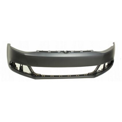 Bumper Cover Front w/o Headlamp Washer w/o Parking Assist Primed CAPA for Volkswagen Jetta Sedan S Sport Base Active Sportline Trendline Highline Comfortline TDI Comfortline TDI Highline Bicentenario Style SE SEL TDI TDI Premium Highline TDI Comfortline TDI Hybrid SE Hybrid SEL Hybrid Trendline Hybrid Comfortline Hybrid Highline Hybrid Comfort Comfort TDI Hybrid SEL Premium 2011–2014
