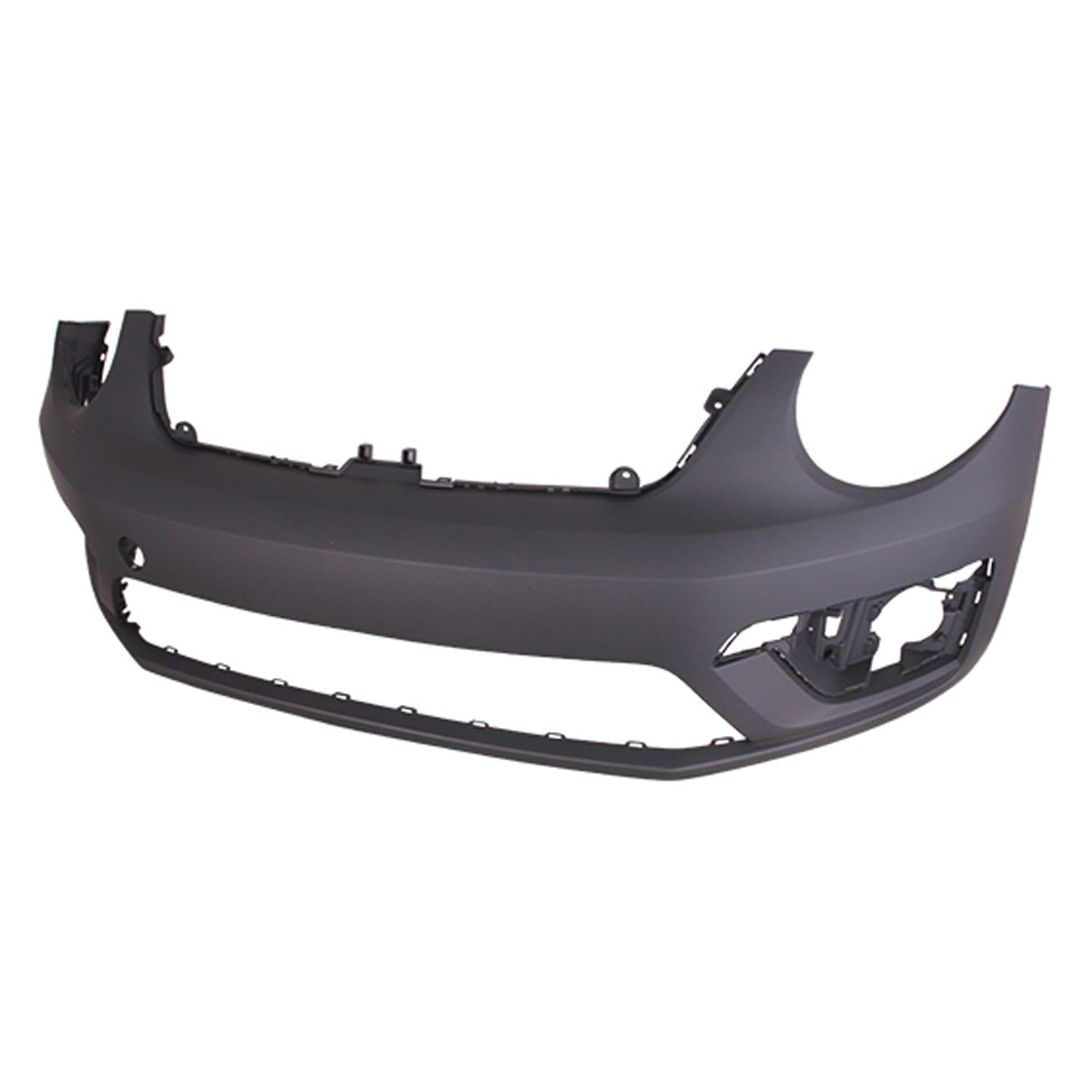 Bumper Cover Front w/o Park Distance Control Primed CAPA for Volkswagen Beetle Convertible R-Line R-Line SE R-Line SEL R-Line S 2014–2017