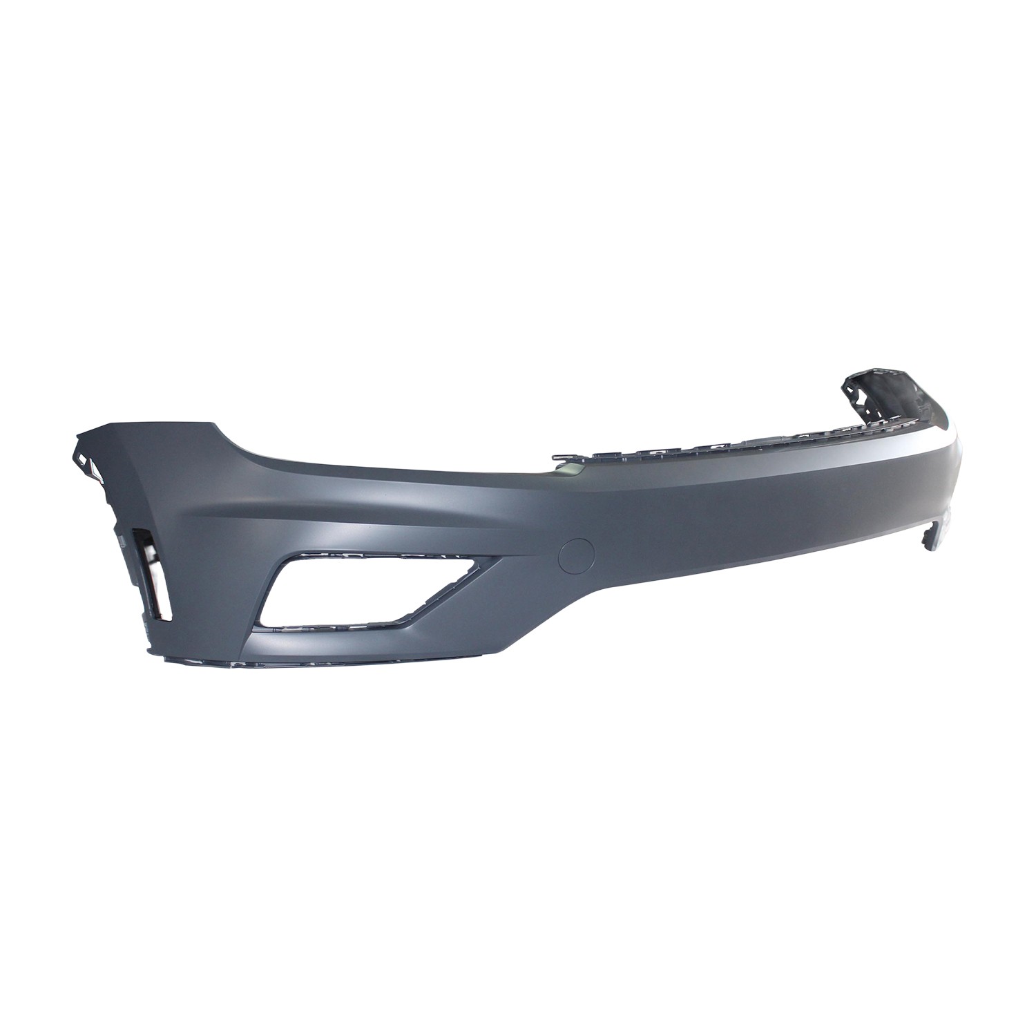 Bumper Cover Front w/o R-Line Primed CAPA for Volkswagen Tiguan 2018–2021