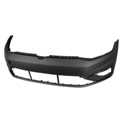 Bumper Cover Front w/o Parking Aid w/o Parallel Park Assist Primed for Volkswagen Golf Golf SportWagen