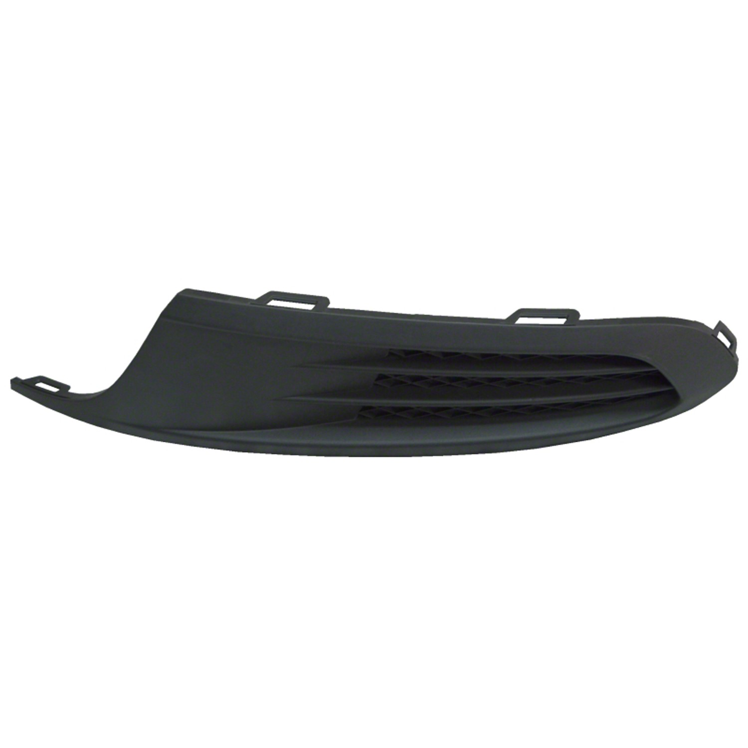 Bumper Insert Front Left Fog Lamp Opening Cover w/o Fog Lamps CAPA for Volkswagen Jetta Sedan 2011–2014