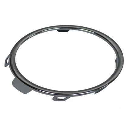 Bumper Insert Front Left Fog Lamp Ring Bezel w/Fog Lamps Chrome for Volkswagen Golf Tiguan Tiguan Limited