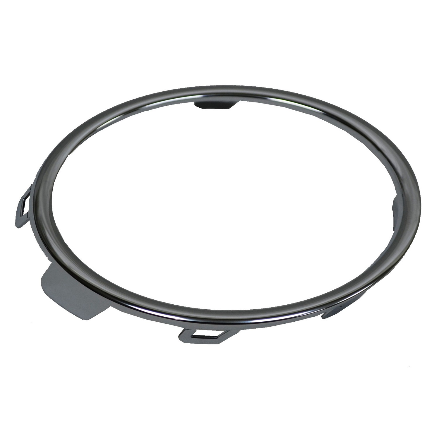 Bumper Insert Front Left Fog Lamp Ring Bezel w/Fog Lamps Chrome for Volkswagen Golf Tiguan Tiguan Limited