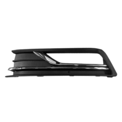 Bumper Insert Front Left Outer Grille w/Fog Lamps w/o Block Heater for Volkswagen Passat 2016–2019