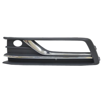 Bumper Insert Front Left Outer Grille w/Fog Lamps w/Block Heater for Volkswagen Passat 2016–2019