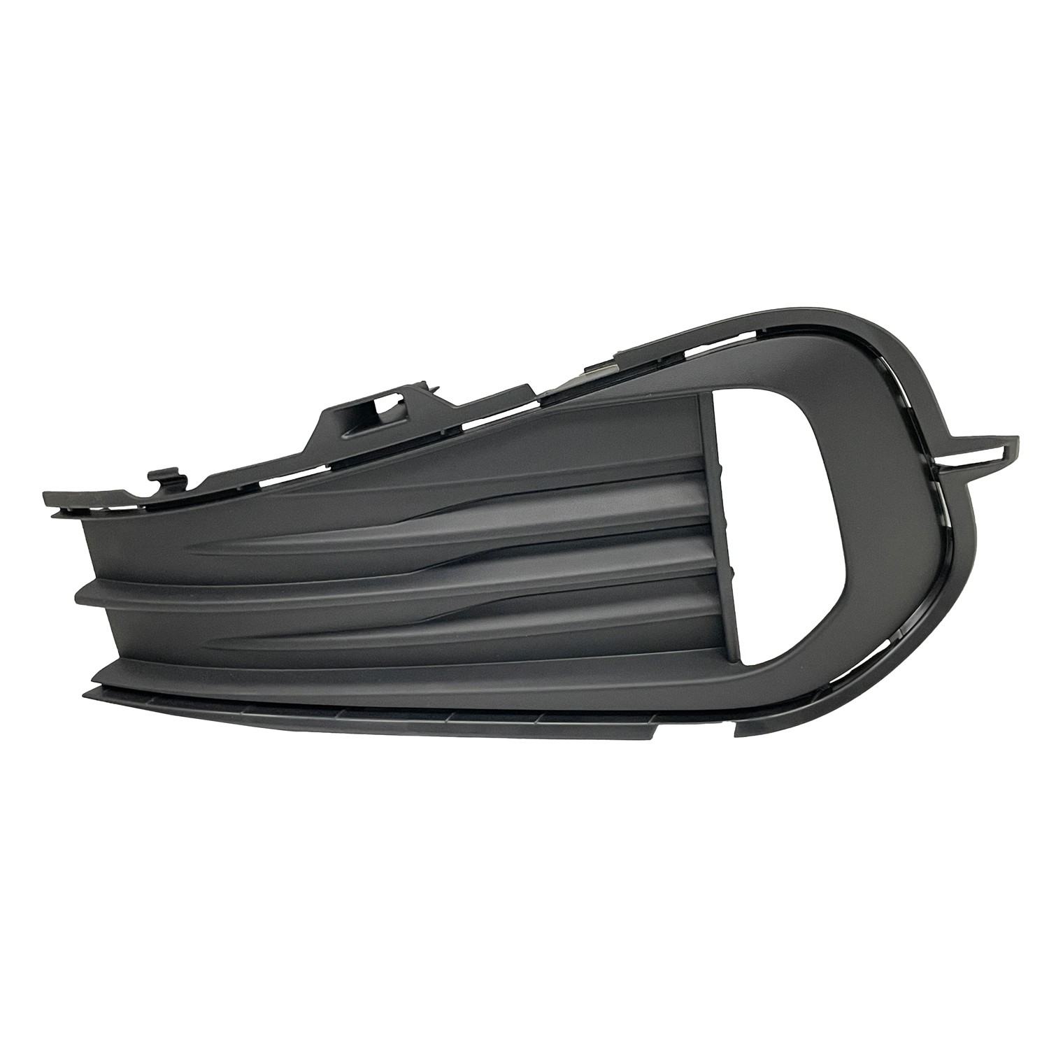 Bumper Insert Front Left w/o Park Distance Control w/Fog Lamps Outer Grille for Volkswagen Jetta 2022–2023
