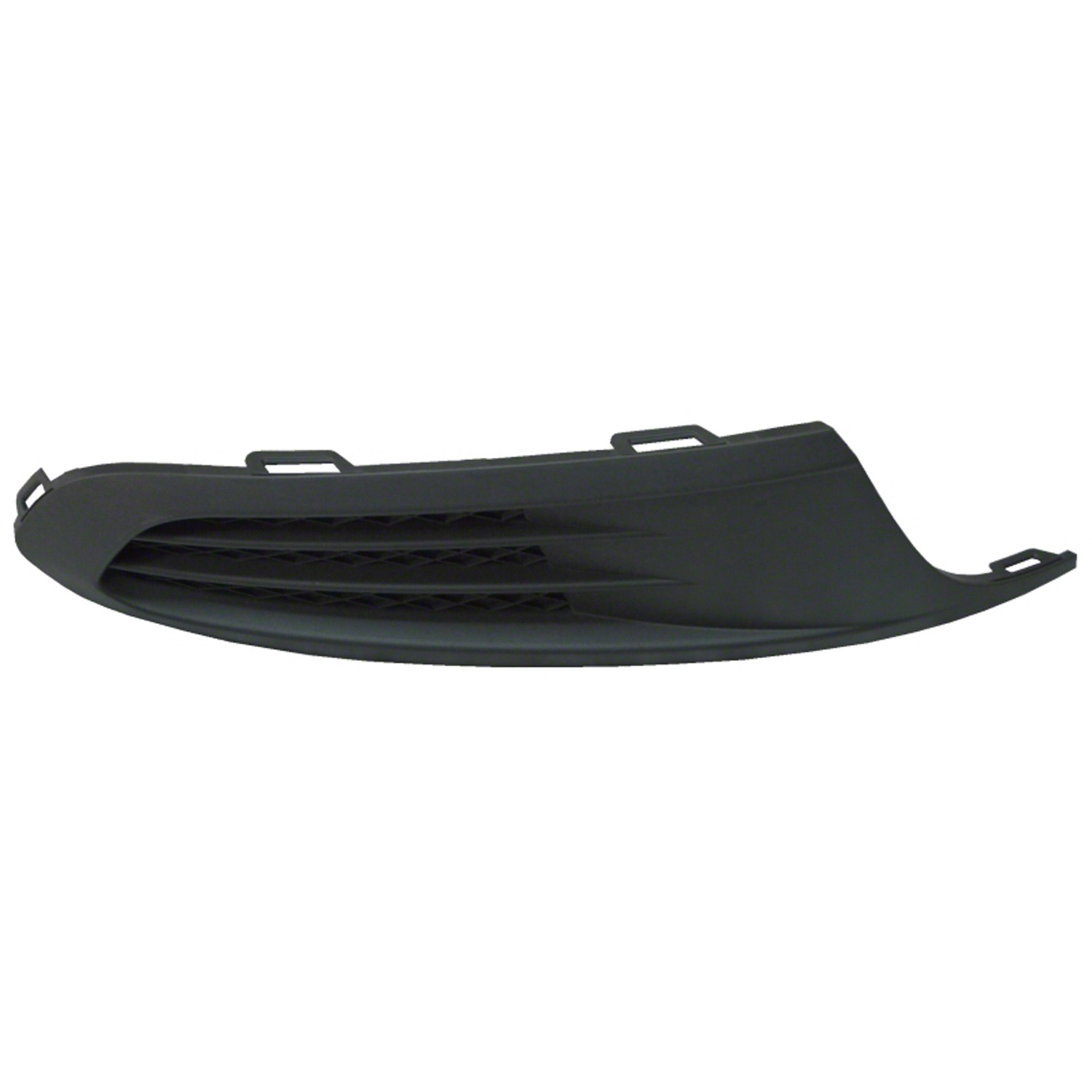 Bumper Insert Front Right Fog Lamp Opening Cover w/o Fog Lamps CAPA for Volkswagen Jetta Sedan 2011–2014