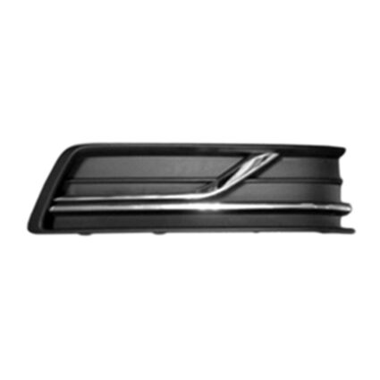 Bumper Insert Front Right Outer Grille w/o Fog Lamps for Volkswagen Passat 2016–2019