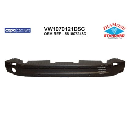 Bumper Impact Absorber Front CAPA for Volkswagen Passat 2016–2019