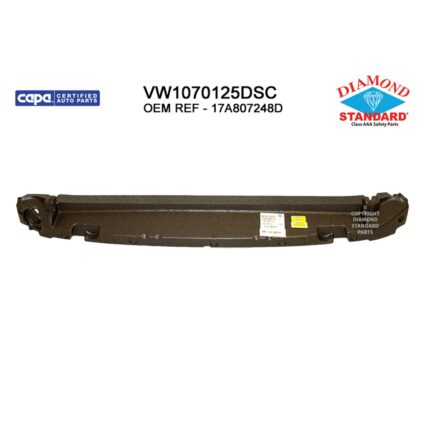 Bumper Impact Absorber Front CAPA for Volkswagen Jetta 2019–2021