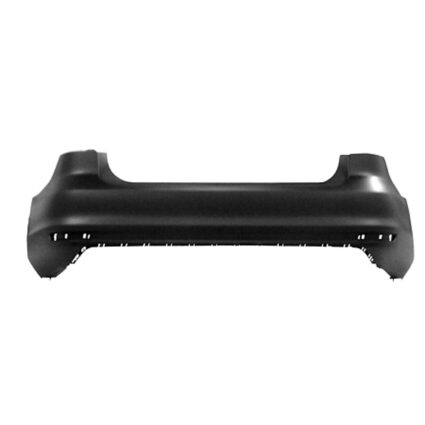Bumper Cover Rear w/o Parking Assist Primed CAPA for Volkswagen Jetta 2015–2018