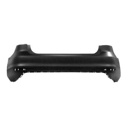 Bumper Cover Rear w/o Parking Assist Primed CAPA for Volkswagen Jetta 2015–2018