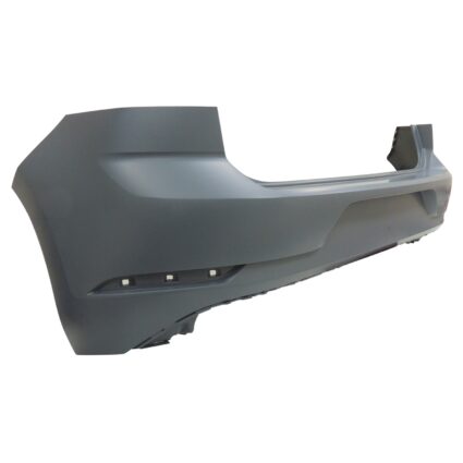 Bumper Cover Rear w/o Parallel Park Assist Primed CAPA for Volkswagen Golf GTI