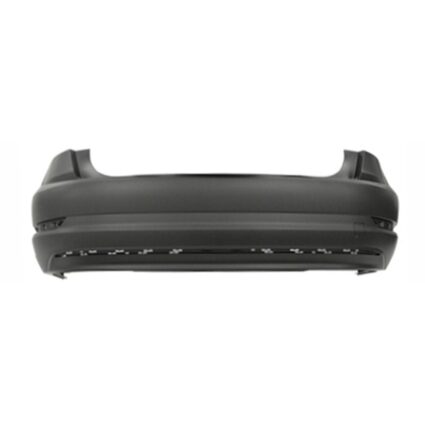 Bumper Cover Rear w/o Parking Sensors Primed CAPA for Volkswagen Jetta S Highline Comfortline SE SEL 2019–2021