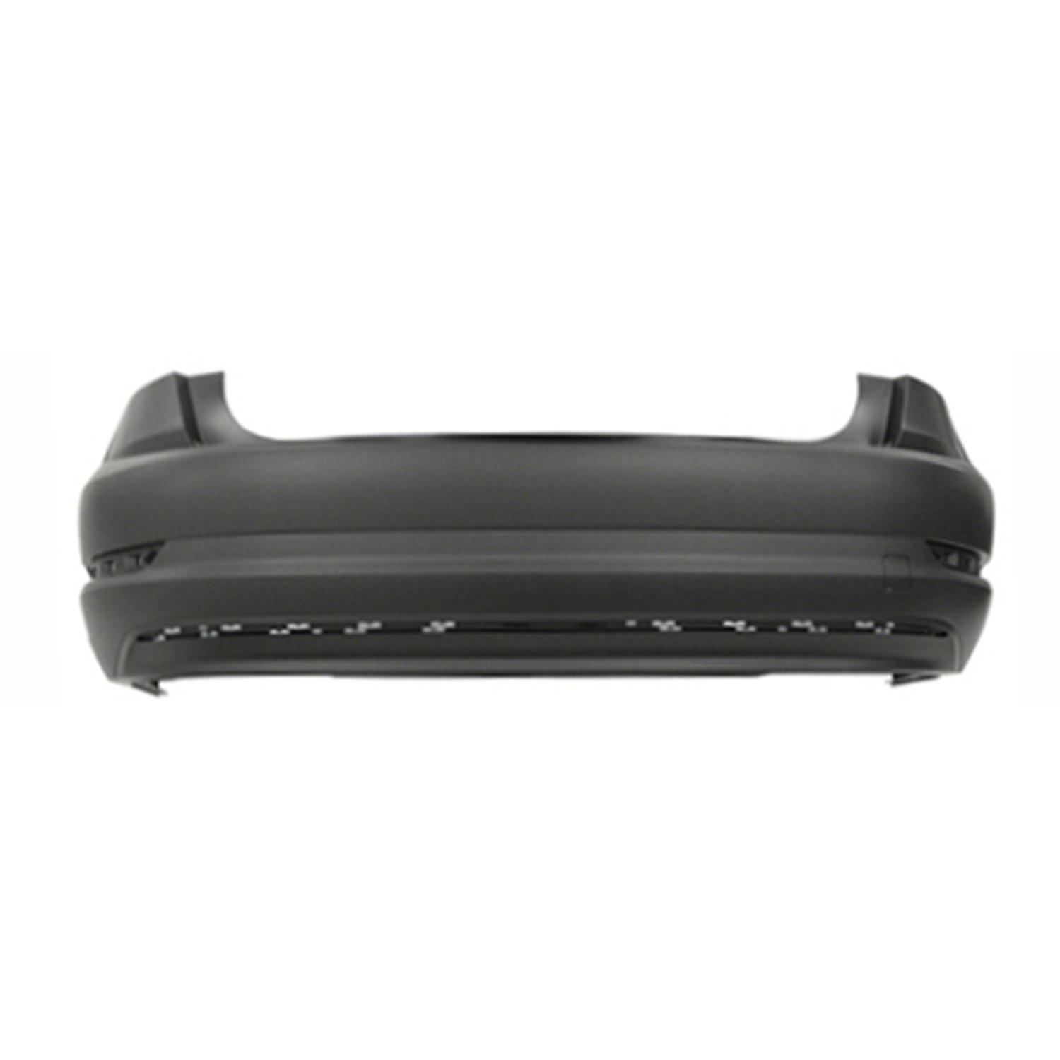 Bumper Cover Rear w/o Parking Sensors Primed CAPA for Volkswagen Jetta S Highline Comfortline SE SEL 2019–2021