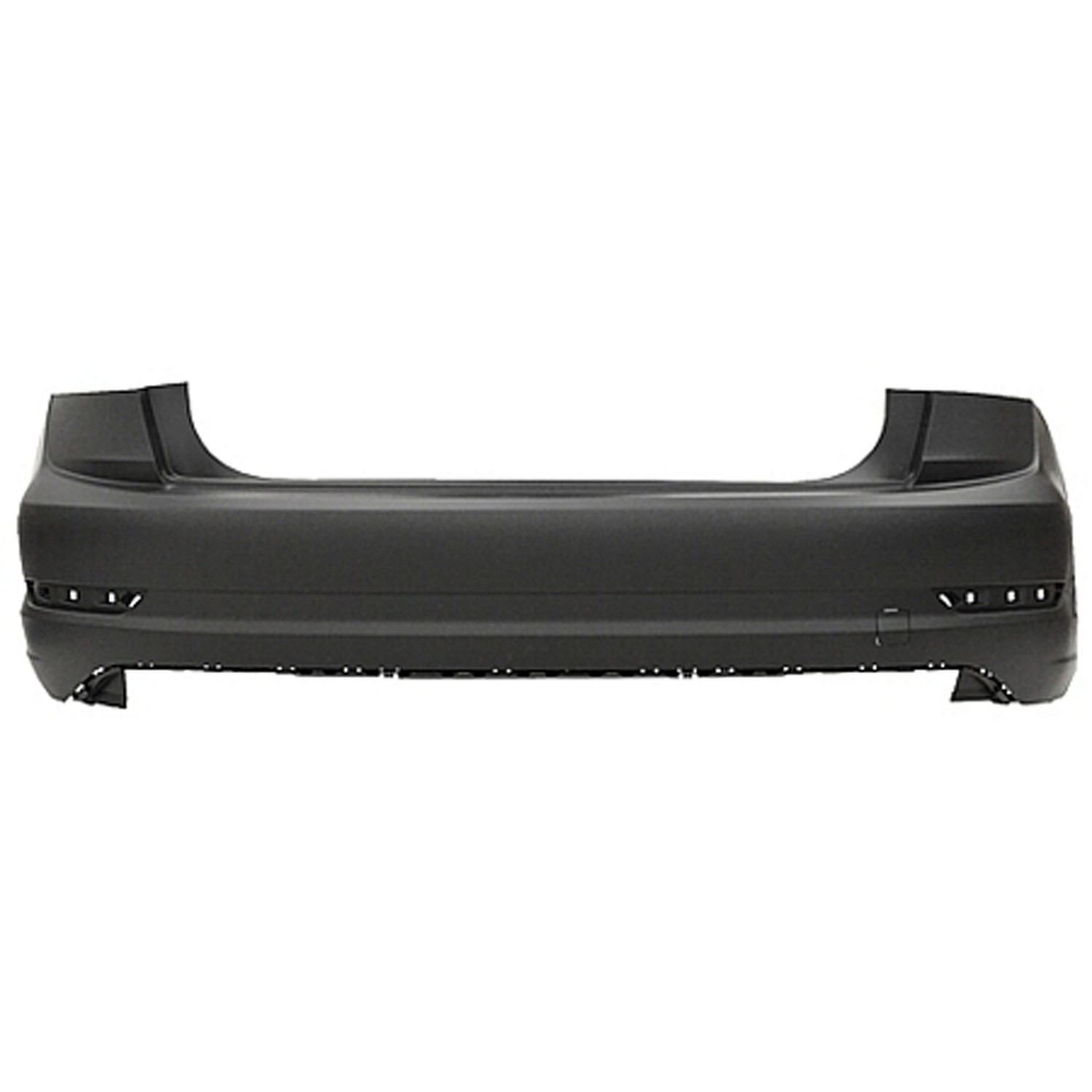 Bumper Cover Rear w/o Parking Sensors Primed for Volkswagen Jetta SEL Premium Execline R-Line SEL 2019–2021